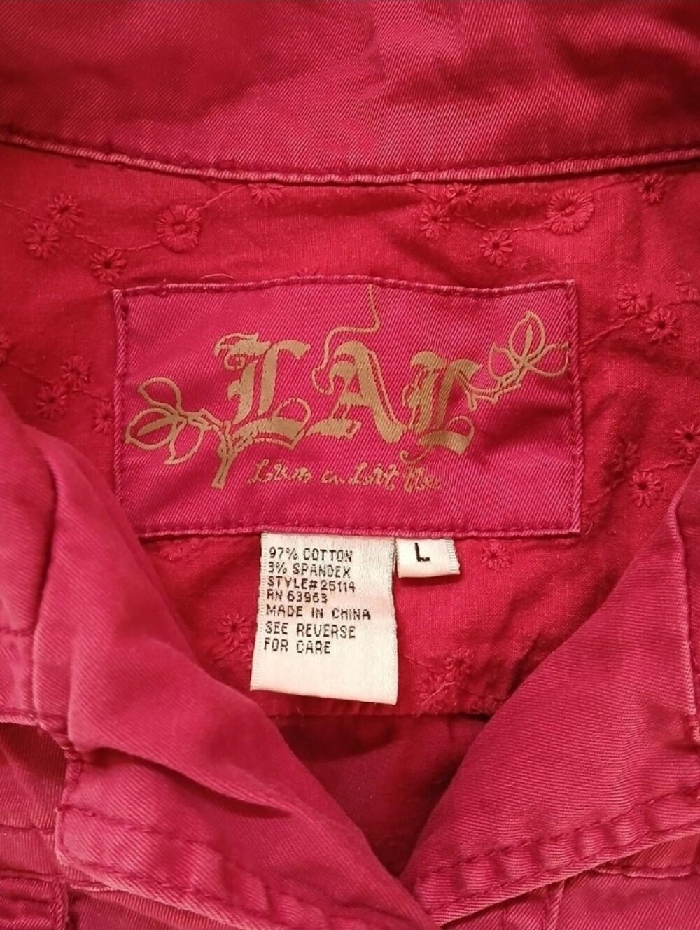Women's Button-Front Utility Jacket - Picture 2 of 6